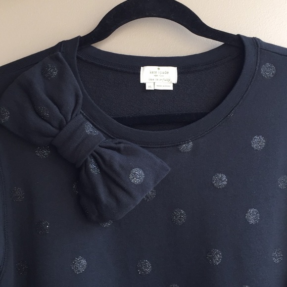 kate spade Tops - Kate Spade “Steal the Spotlight” sweatshirt